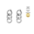 Sea Jewel Basket Ohrring "Kette" - 925 Silber (...