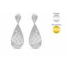 Sea Jewel Basket Ohrring "Netz rundliich oval"...