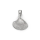 Anhänger "Muschel" rhodiniert