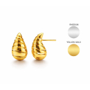 Sea Jewel Basket Ohrstecker "Schnecke" rundlich...