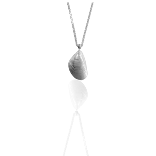 Anhänger Miesmuschel - 925 Silber