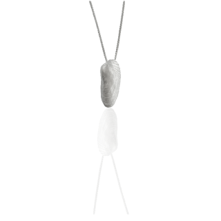 Anhänger Amerikanische Bohrmuschel - 925 Silber
