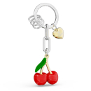 Schlüsselanhänger "Cherry" rot/gold,...
