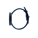 PICTO Ocean Ghost Net 40 mm Armbanduhr mit drehbarem Zifferblatt und marineblauem Armband aus recyceltem Material