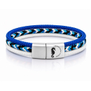 Mehrstrang-Segeltau-Armband 23 cm...