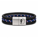 Ocean Line – Herren Armband 21 cm aus Segeltau...