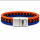 Reef-Rider – Unisex Multistrang 21 cm Armband aus Segeltau mit Edelstahlverschluss & TDS Seepferdchen- Gravur - exclusive Timmendorfer Strand Kollection