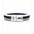 Segeltau Armband "Relax", Unisex, Edelstahl...