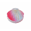 MY HAIR Haarklammer rot- regenbogen mit Glitzer