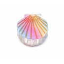 MY HAIR Haarklammer regenbogen breit mit Glitzer