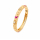 MY ARM Armreif orientalisch gold mit Muster - edelstahl vergoldet