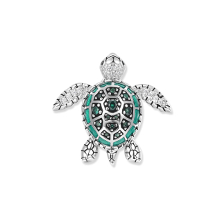 Sheela Jade Schildkröten Anhänger