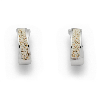 Sandcreole "Saturn" rhod. Silb. 925