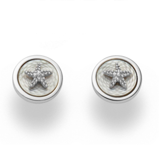 Ohrring "Seestern/Perlmutt"