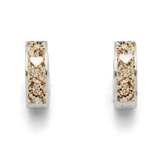 "Herz" Sandcreole rhod. Silb. 925