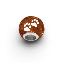 Lucky Dog Bead Bernsteins rhod Silb 925