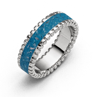 Ring Strandzauber blau