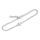 "Anker"Strands.16.5+3rhod.Silb 925
