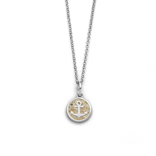 "Anker 2.0" Strands.42cm rhod. Silb.925