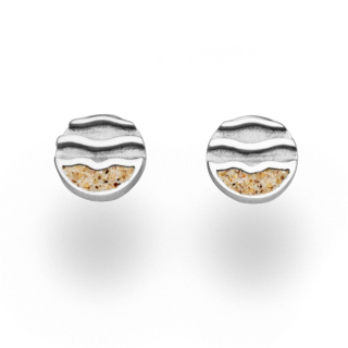 "Strandwellen 8 mm"Strands. rhod. Silb. 925