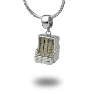 "Strandkorb" Strands. rhod. Silb. 925