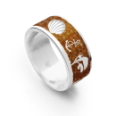 "Ostsee 2.0" Bernsteinsand. rhod. Silb.925