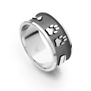 "Lucky Dog" dkl.rhod.Silb.925