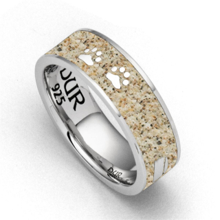 "Lucky Dog 2.0"Sand rhod.Silb.925