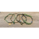 Armband Set 4 er grün