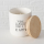 Kerzentopf Homey groß m. Holzdeckel "LIFE FEELS BETTER WITH YOU"