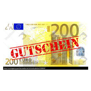 GUTSCHEIN 200 EURO