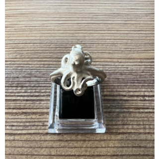 Ring Oktopuss dünn - Größe 57 -  925 Silber