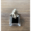 Ring Oktopuss dünn - Größe 57 -  925 Silber
