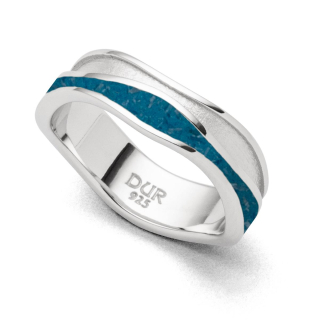 Ring Ebbe & Flut Steinsand blau